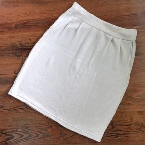 St. John Collection Knit Pleated Mini Skirt Made in USA